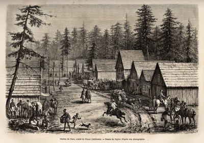 The Station of Cisco, Count of Placer (Nevada) by T Taylor