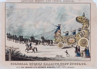 Colossal Golden Chariot, Cost $7,000 by T. W. Strong