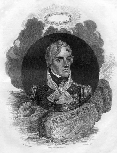 Lord Horatio Nelson, English Naval Commander by T. Wallis
