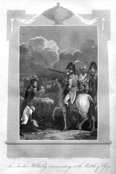 The Duke of Wellington Commanding at the Battle of Assaye by T. Wallis