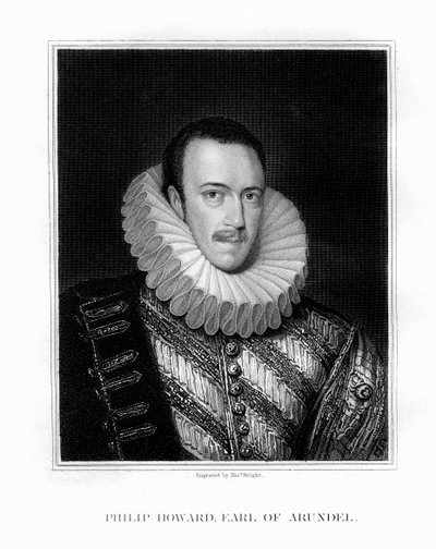 Saint Philip Howard, 20th Earl of Arundel, English Nobleman by T. Wright