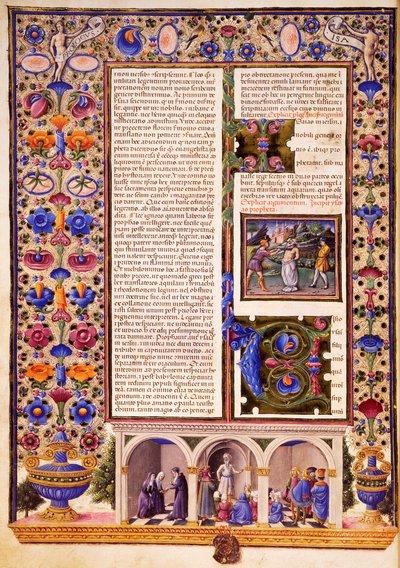 Prologue to prophetic books, from Volume II of Bible of Borso d