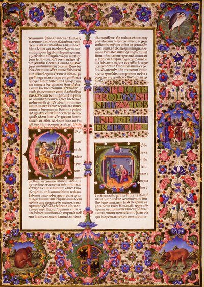 The Book of Tobias, from Volume I of Bible of Borso d