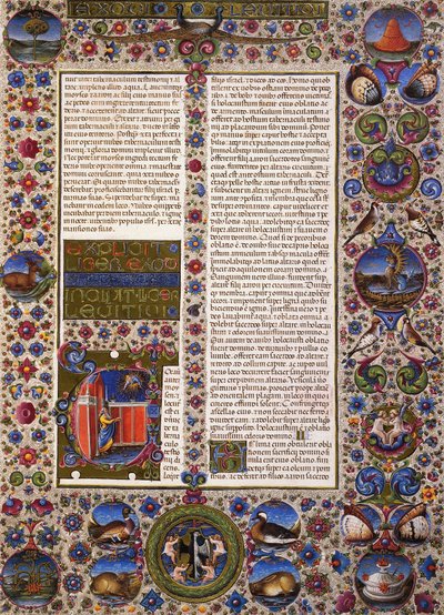 The Book of Leviticus, from Volume I of Bible of Borso d
