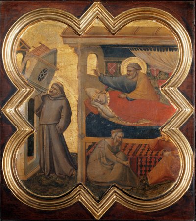 Life of Saint Francis: The Dream of Innocent III by Taddeo Gaddi
