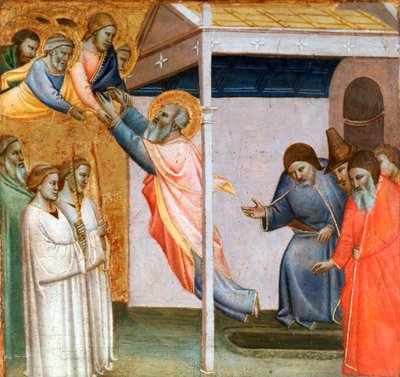 Scene from the Life of St John by Taddeo Gaddi