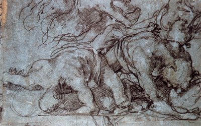 The Fighters by Taddeo Zuccari