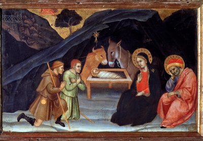 Adoration of the Shepherds by Taddeo di Bartolo