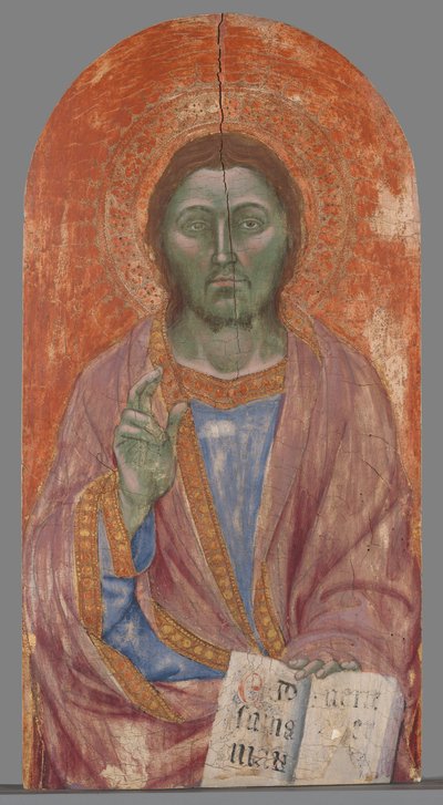 Blessing Redeemer by Taddeo di Bartolo