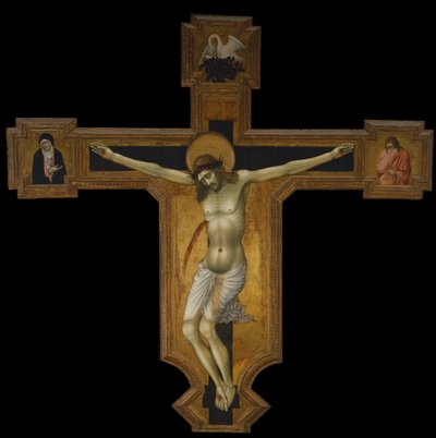 Christ on the Cross by Taddeo di Bartolo