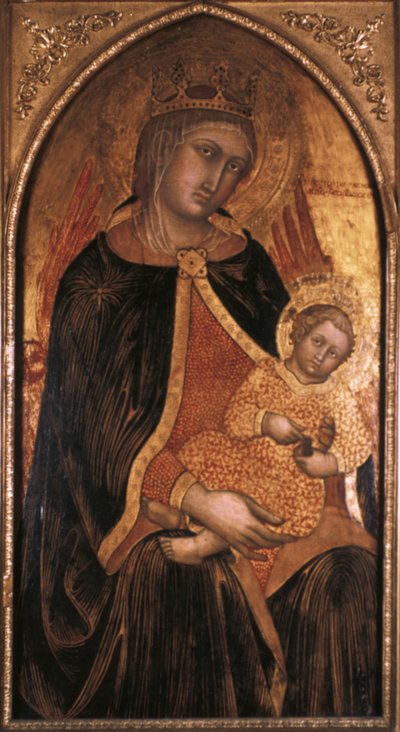 Madonna and Child, Late 14th or Early 15th Century by Taddeo di Bartolo