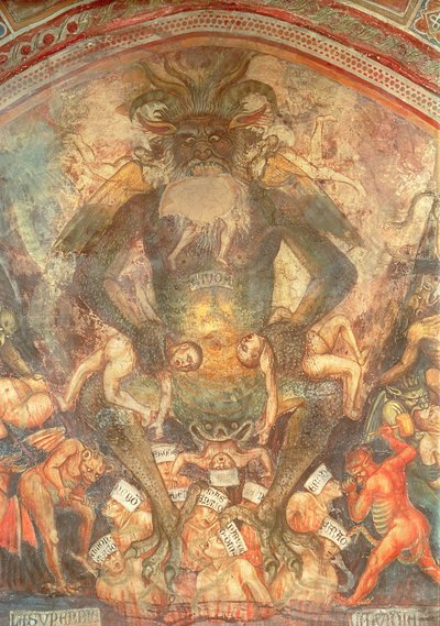 The Last Judgement (detail) by Taddeo di Bartolo