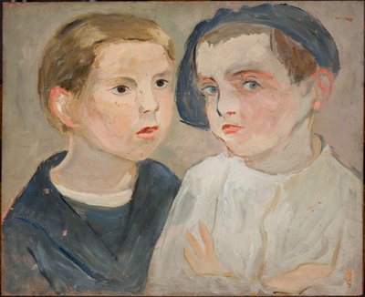 Brothers by Tadeusz Makowski