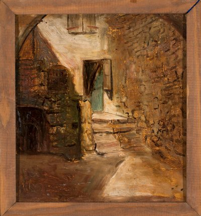 Fragment of an Old House by Tadeusz Makowski