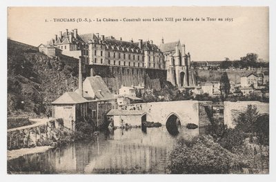 Postcard to Maria Mickiewicz by Tadeusz Makowski