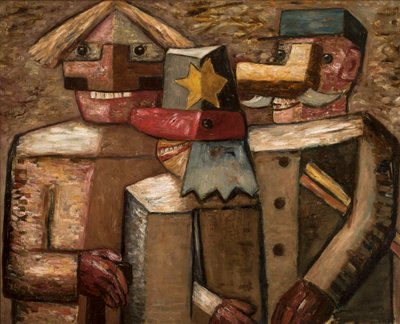 Railway Workers by Tadeusz Makowski