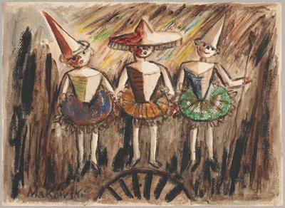 Little Dancers by Tadeusz Makowski