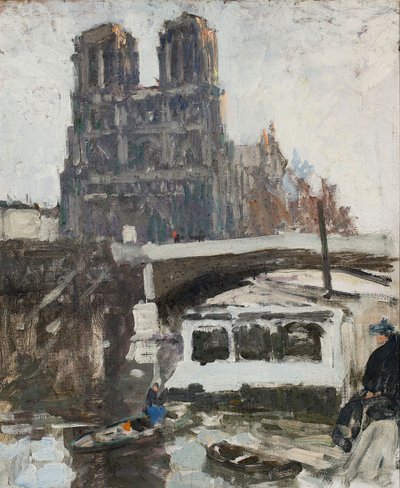 Notre-Dame by Tadeusz Makowski