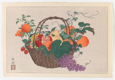 Still Life with Basket of Fruit by Taisu Taisu