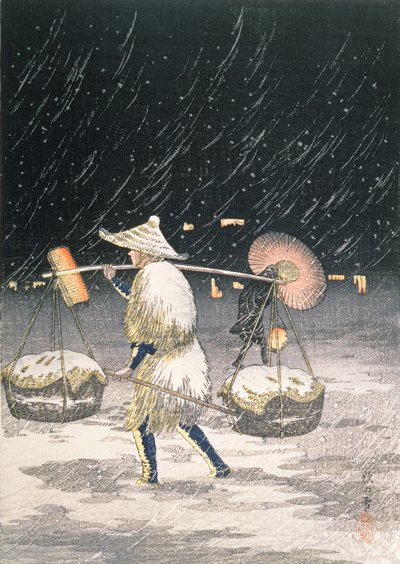 Night Snow by Takahashi Hiroaki