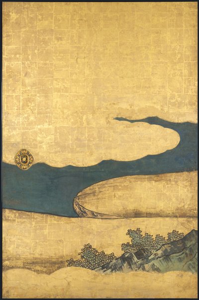 A Game of Go, from the Four Accomplishments, Beginning 17th Century by Takanobu Kano