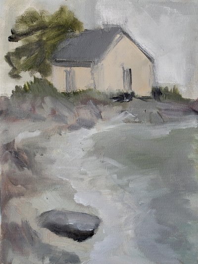 Quiet Coastal House by Tamar Green