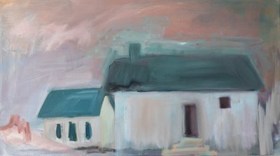 Serene Abstract Houses by Tamar Green