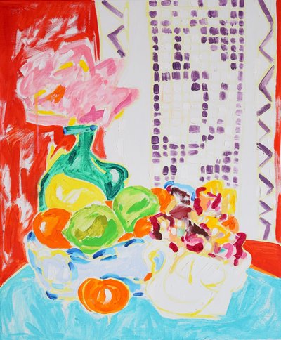 Colorful Flowers and Fruit by Tamara Jare