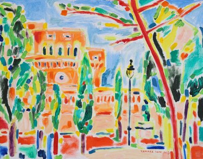 Vibrant City Park by Tamara Jare
