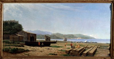 View of the Bay of La Spezia, Italy by Tammar Luxuro