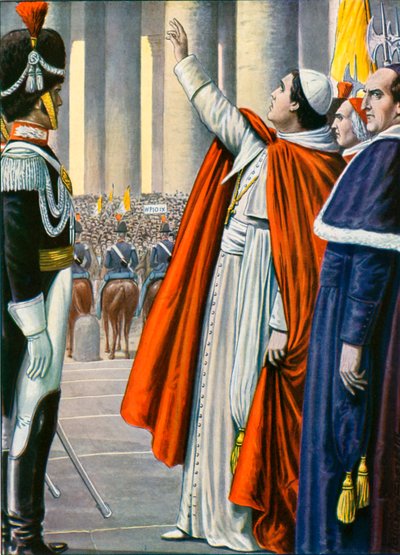 18 July 1846, Pope Pius IX Declares an Amnesty by Tancredi Scarpelli