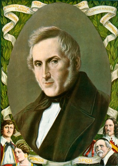 Alessandro Manzoni by Tancredi Scarpelli