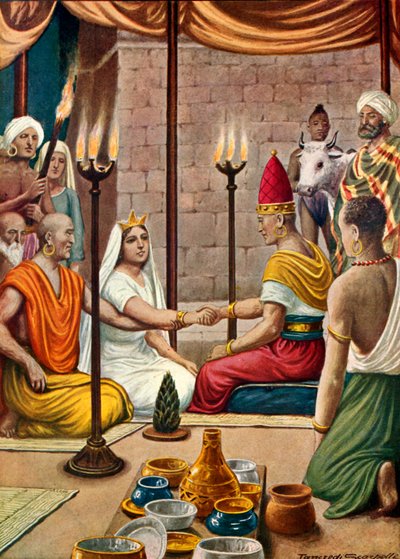 Asian marriage ceremony by Tancredi Scarpelli