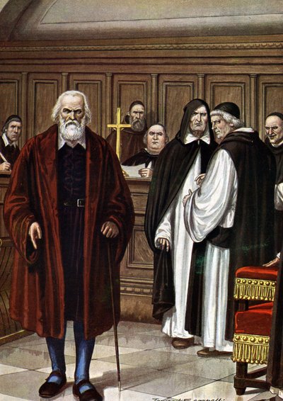 Galileo and the Inquisition: And yet it moves is a phrase said to have been uttered before the Inquisition by the Italian mathematician, physicist and philosopher Galileo by Tancredi Scarpelli