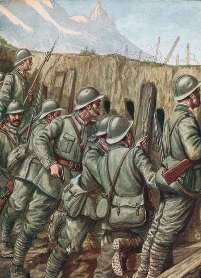 In the Trenches by Tancredi Scarpelli
