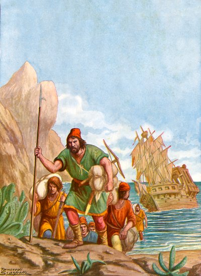 Shipwreck of a galleon of Vivaldi by Tancredi Scarpelli
