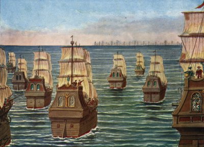 The Battle of Cannanor (March 1506) by Tancredi Scarpelli