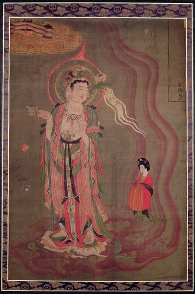 A Bodhisattva Leading a Lady to the Pure Land, c.851-900 by Tang Dynasty Chinese School