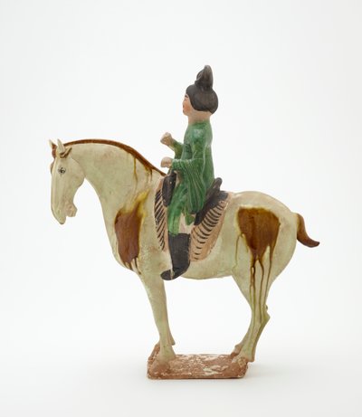 Man on Horseback, Tang Dynasty, c.700-750 by Tang Dynasty Chinese School
