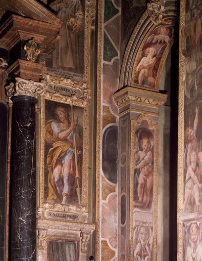 Frescoes in the Chapel of the Guardian Angel by Tanzio da Varallo