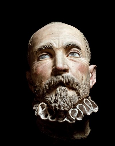 Head of gentleman Sculpture by Tanzio da Varallo (Antonio d