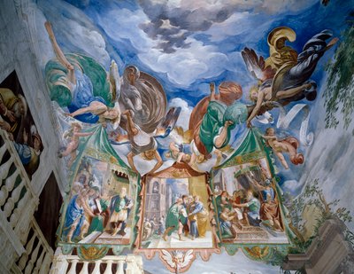 Jesus being presented to Pilate (detail), Chapel XXVII, Sacred Mountain of Varallo Sesia, Italy by Tanzio da Varallo