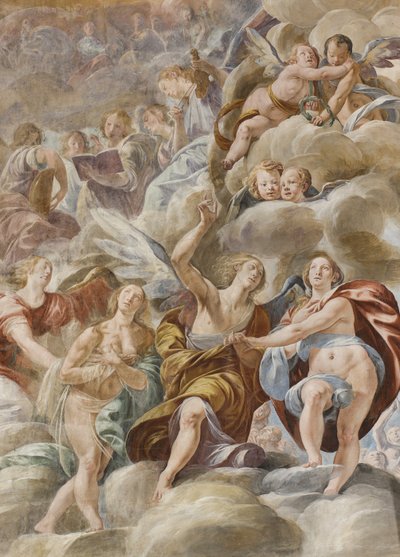 Musician Angels and Holy Souls, 1629 by Tanzio da Varallo