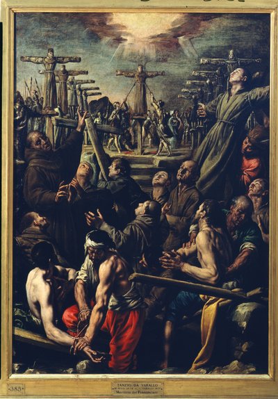 The Martyrdom of Franciscan Friars in Nagasaki, c.1627 by Tanzio da Varallo