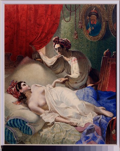 Illustration for the poem 