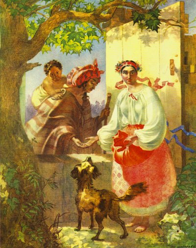 Gipsy Fortune Teller by Taras Shevchenko