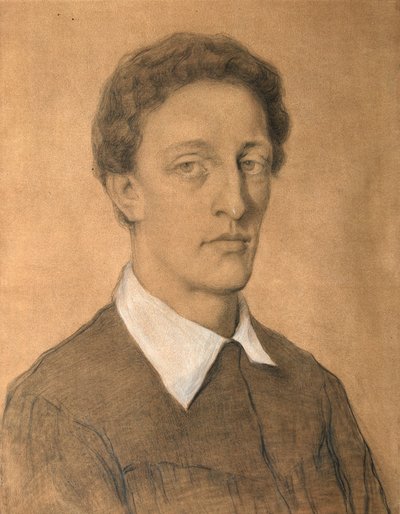 Portrait of the poet Alexander Blok by Tatyana Nikolaevna Gippius
