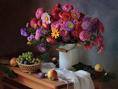 Colorful Autumn Harvest by Tatyana Skorokhod