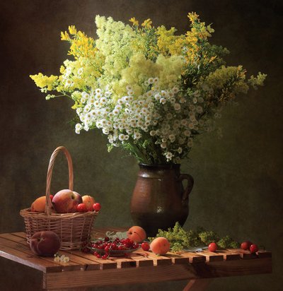 Summer Harvest Still Life by Tatyana Skorokhod