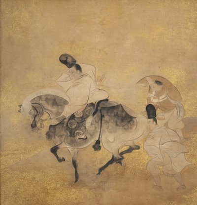 Crossing at Sano, c. 1600-1640 by Tawaraya Sotatsu